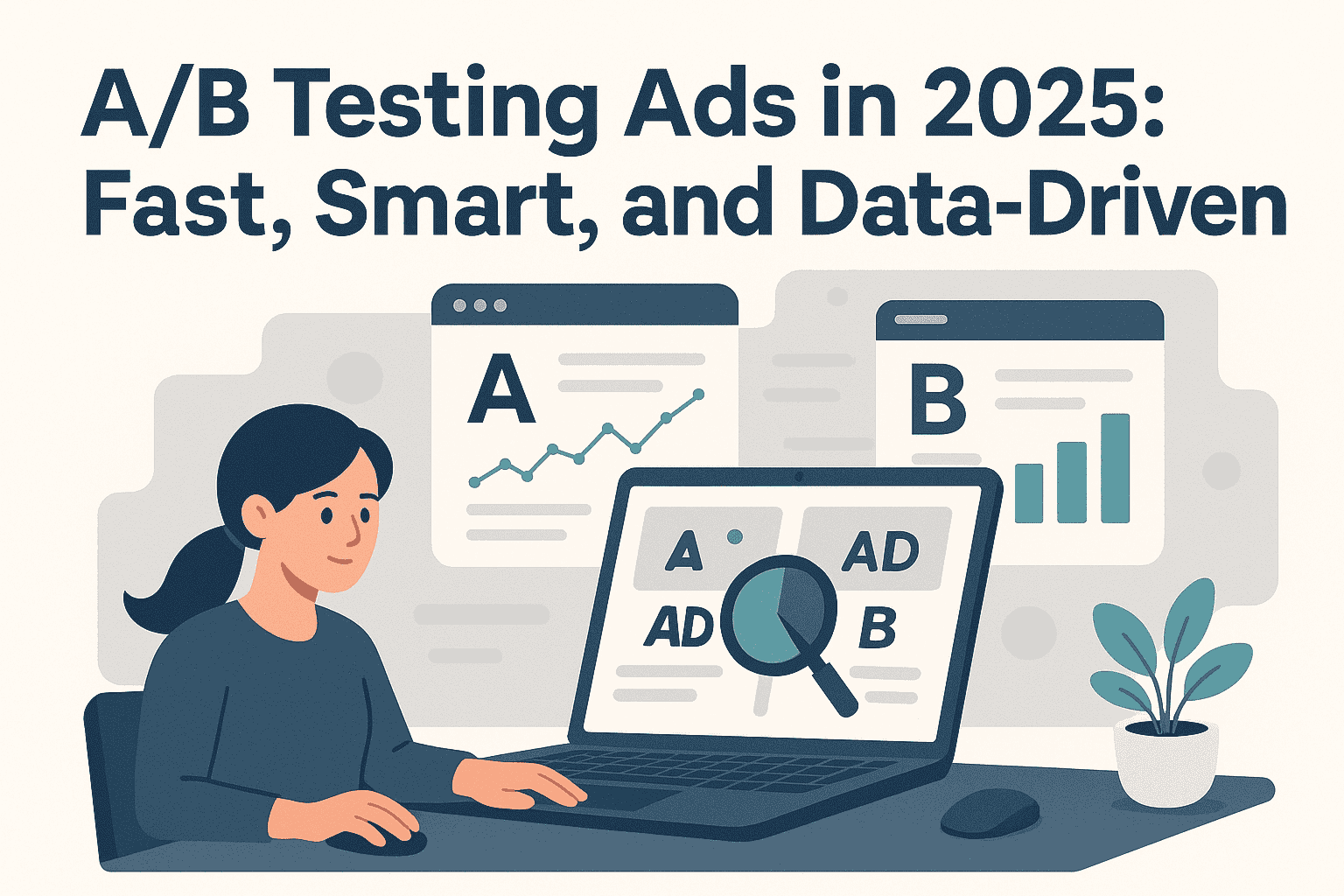 A/B testing ads 2025